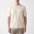 Threado™ -  Men's Knitted Short Sleeve Shirt -  Weekend City Walks
