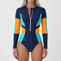 Tidebloc™ -  Long-Sleeved One-Piece Swimsuit -  Beach Holidays