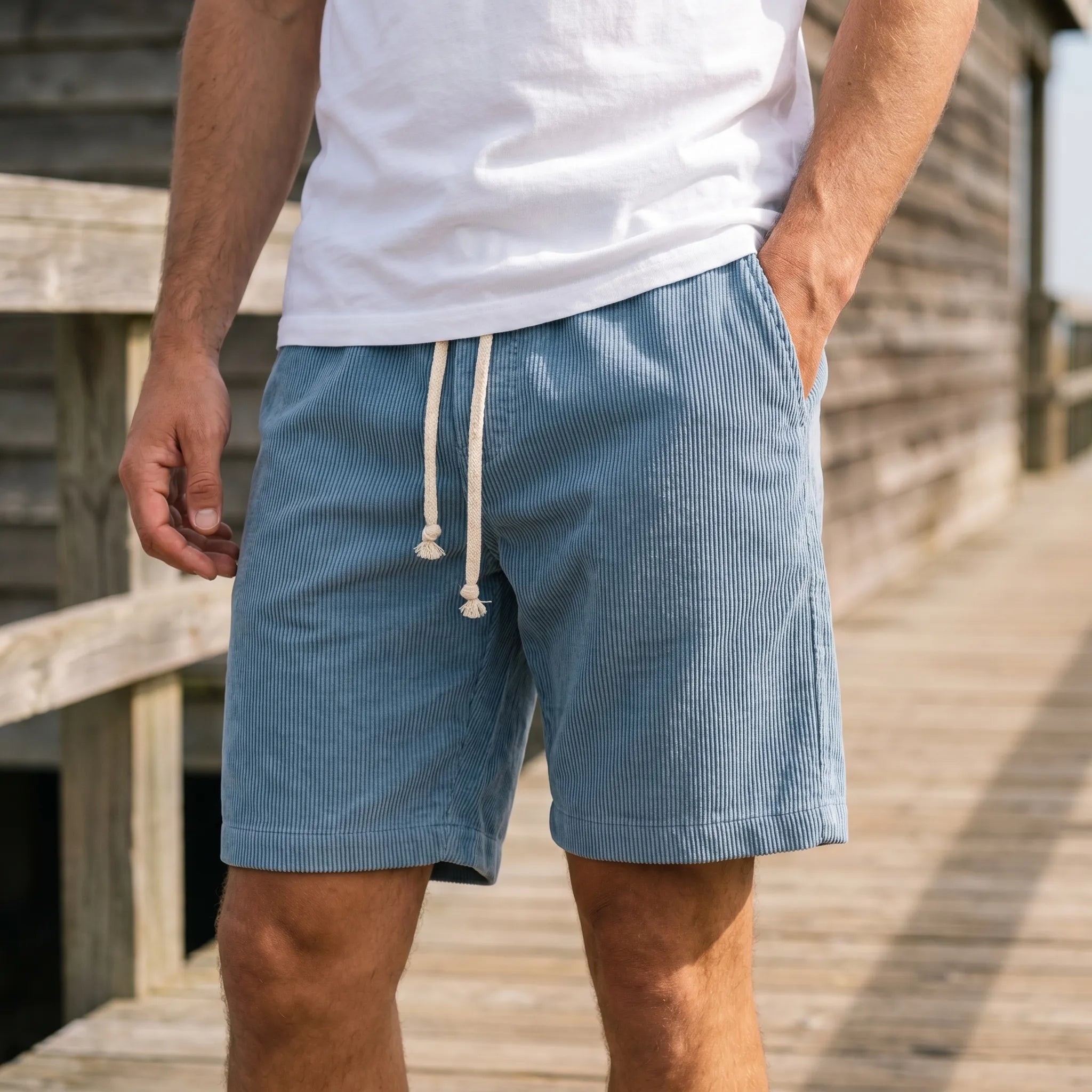Torven™ -  Men's Casual Textured Shorts -  Casual Weekend Outings