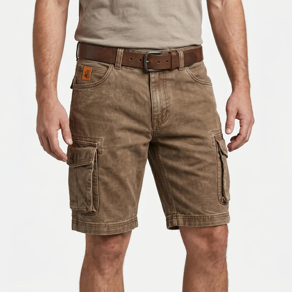 Trekkan™ -  Men's Relaxed Cargo Shorts -  Carrying Daily Essentials
