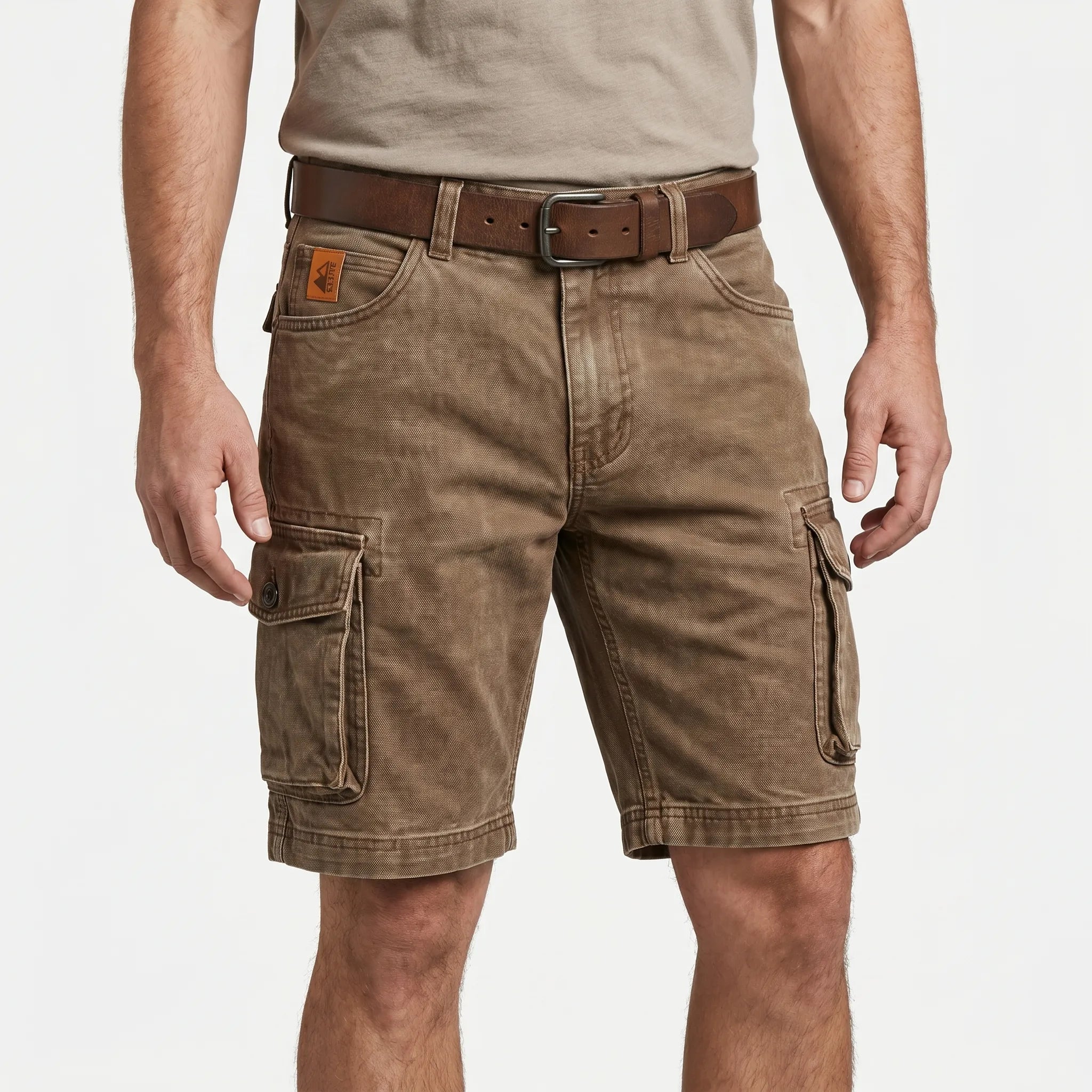 Trekkan™ -  Men's Relaxed Cargo Shorts -  Carrying Daily Essentials