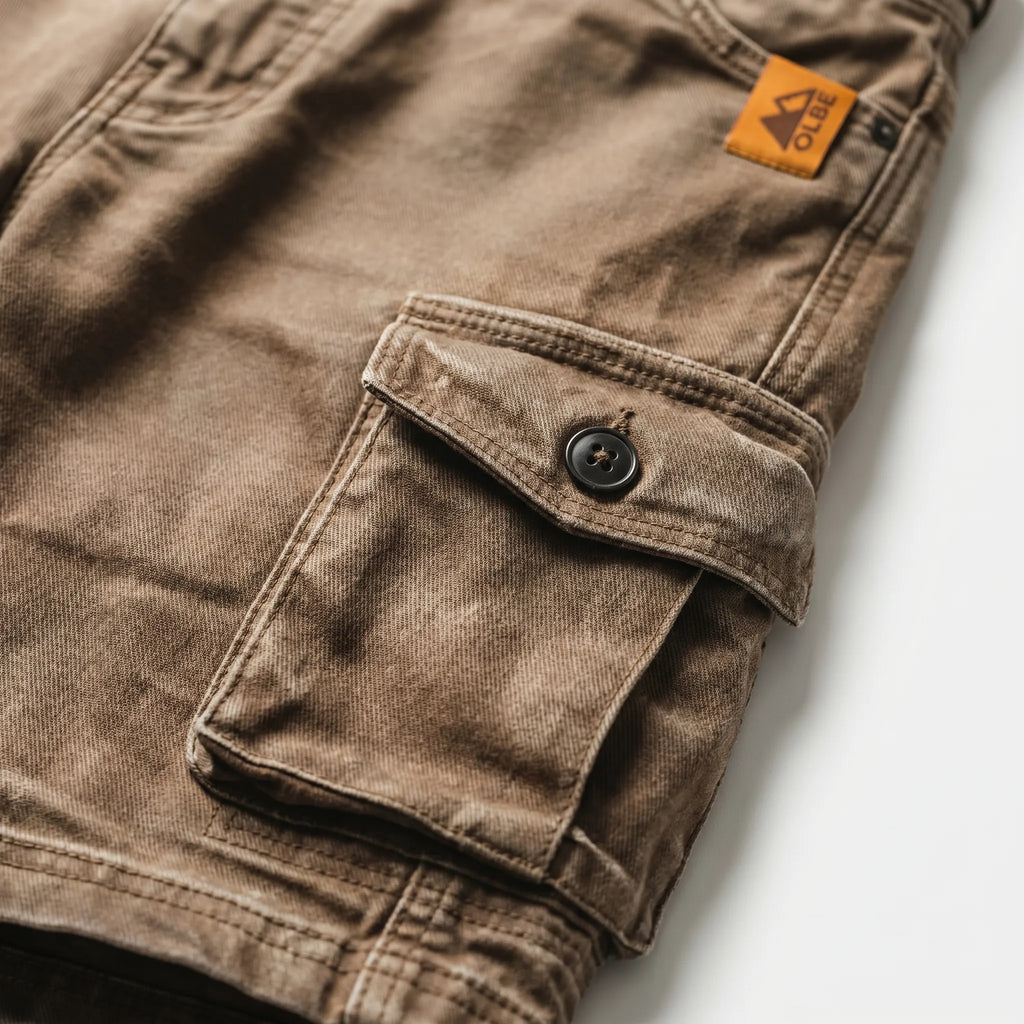 Trekkan™ -  Men's Relaxed Cargo Shorts -  Carrying Daily Essentials