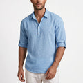 Trevail™ -  Long Sleeved Polo Shirt -  Weekend Pub Lunches