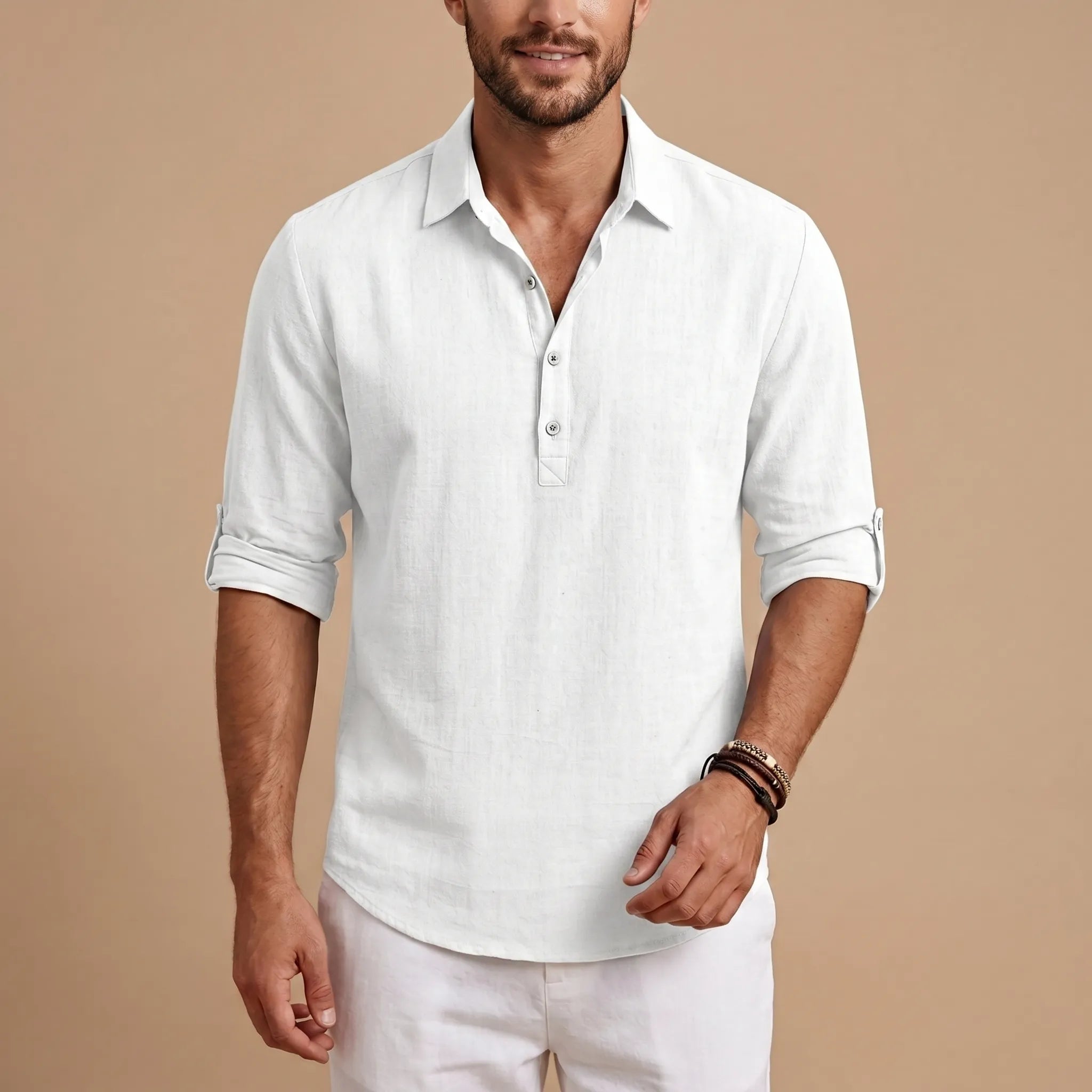 Trevail™ -  Long Sleeved Polo Shirt -  Weekend Pub Lunches