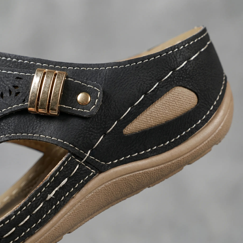 Trevona™ -  Casual Slip-On Wedge Sandals -  Quick Everyday Dressing