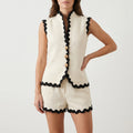 Trimelle™ -  Two-Piece Shorts Set -  Warm-Weather Styling