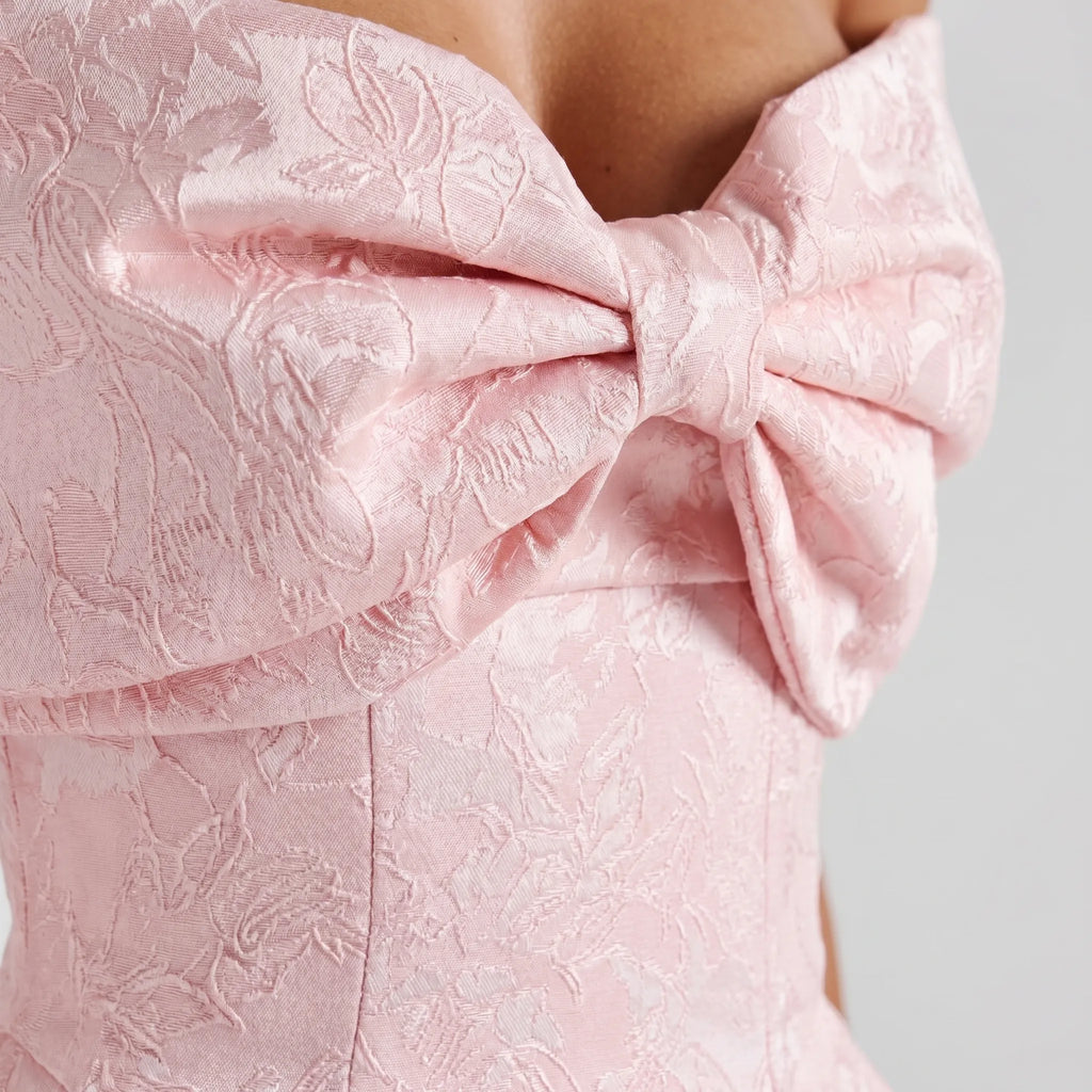 Tulienne™ -  Off-Shoulder Mini Dress -  Attending Formal Weddings