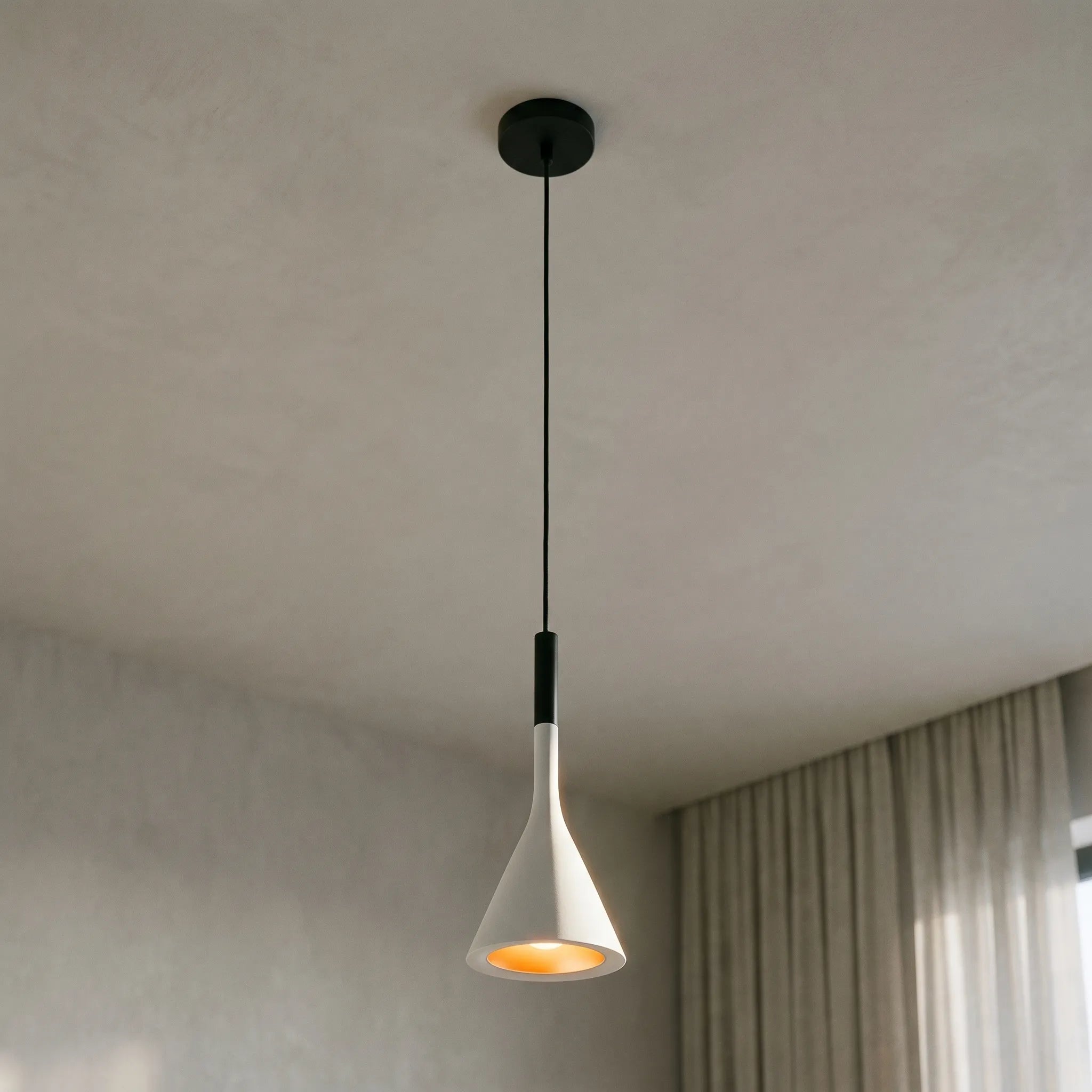 Vaelis™ -  Minimalist Conical Pendant Light -  Illuminating Dining Spaces