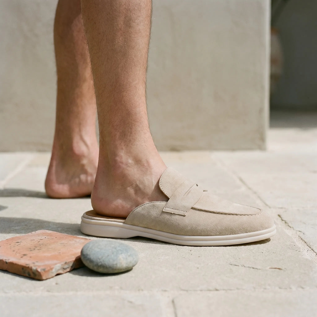 Valaris™ -  Slip On Backless Loafers -  Smart Casual Dressing