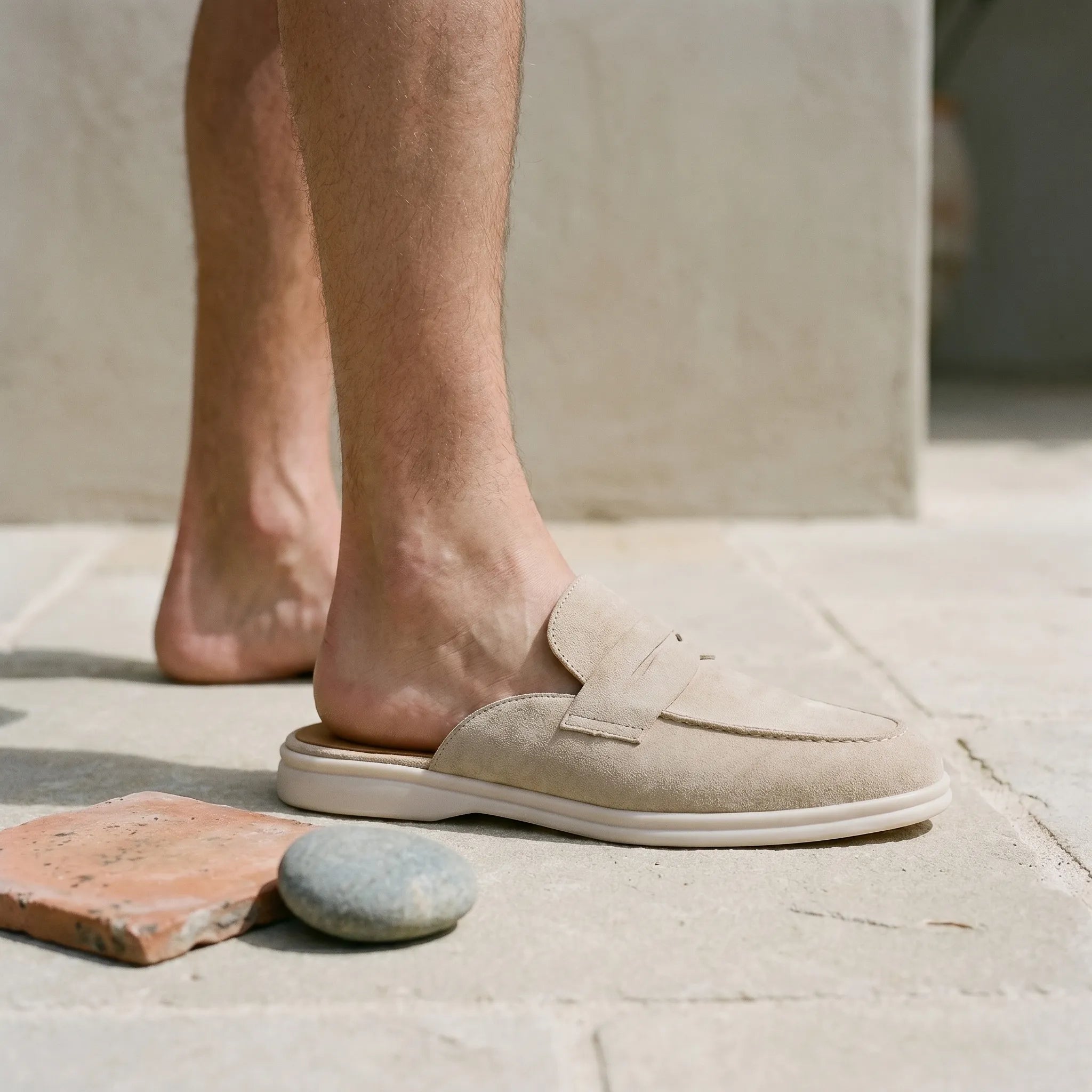 Valaris™ -  Slip On Backless Loafers -  Smart Casual Dressing