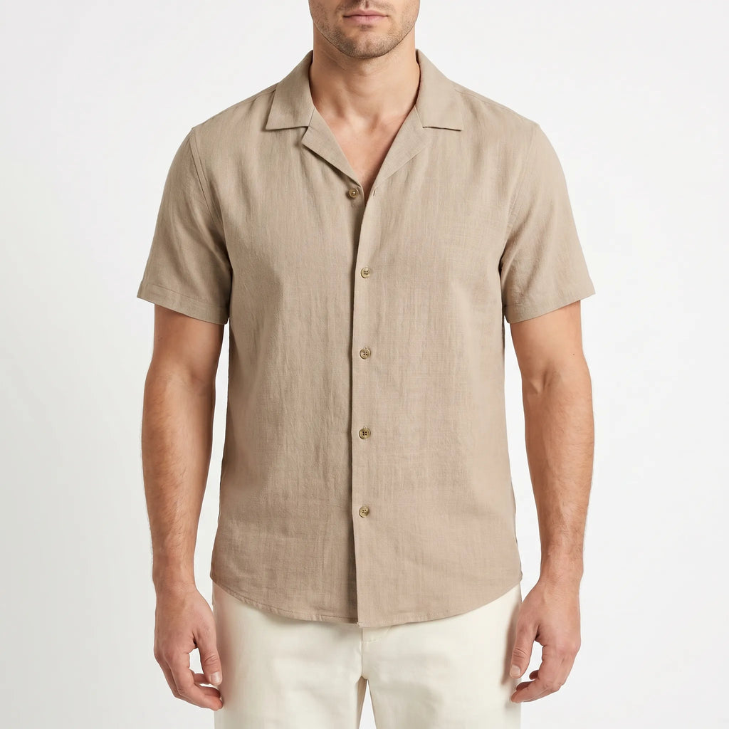 Valdo™ -  Casual Short Sleeve Shirt -  Weekend Casual Styling