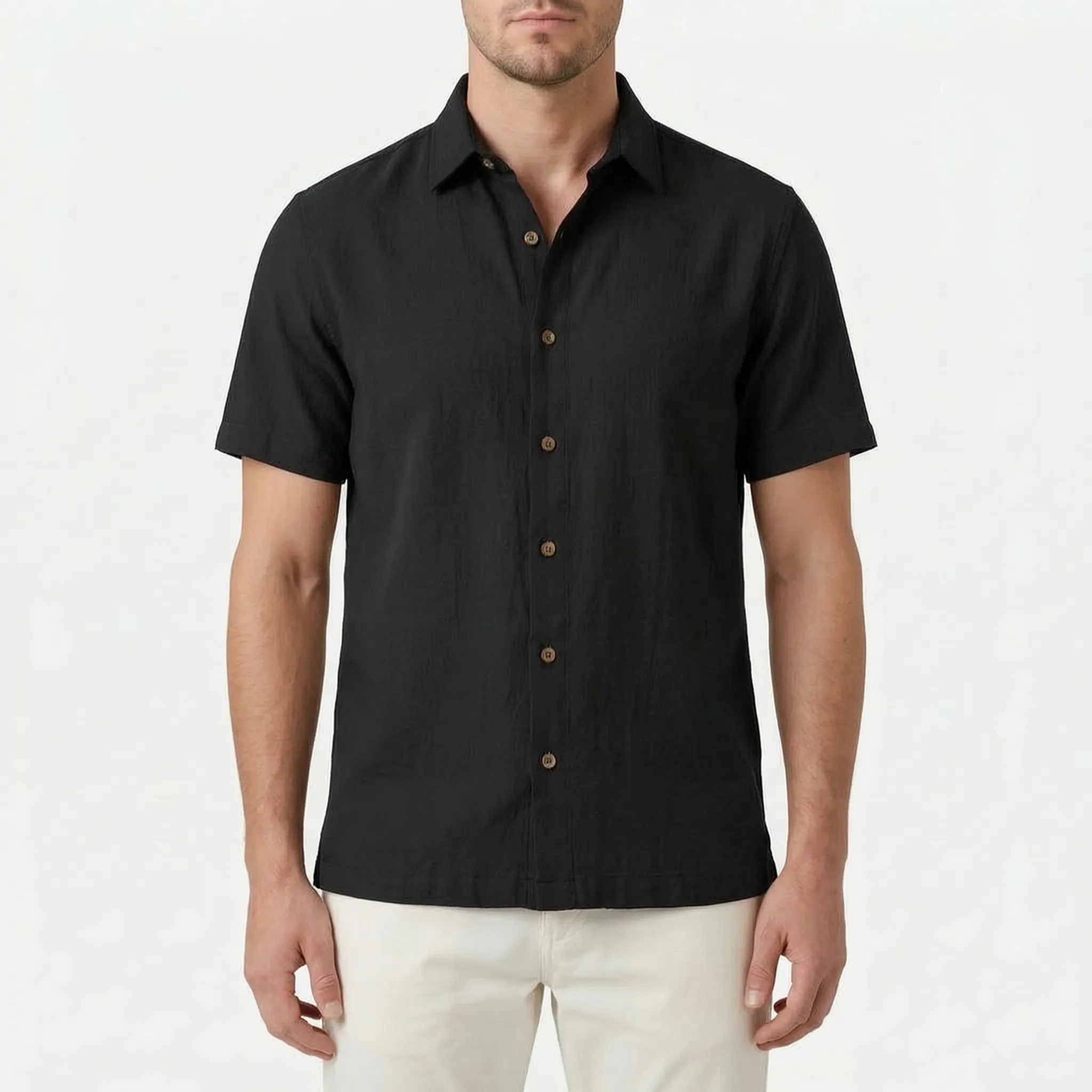 Valdo™ -  Casual Short Sleeve Shirt -  Weekend Casual Styling