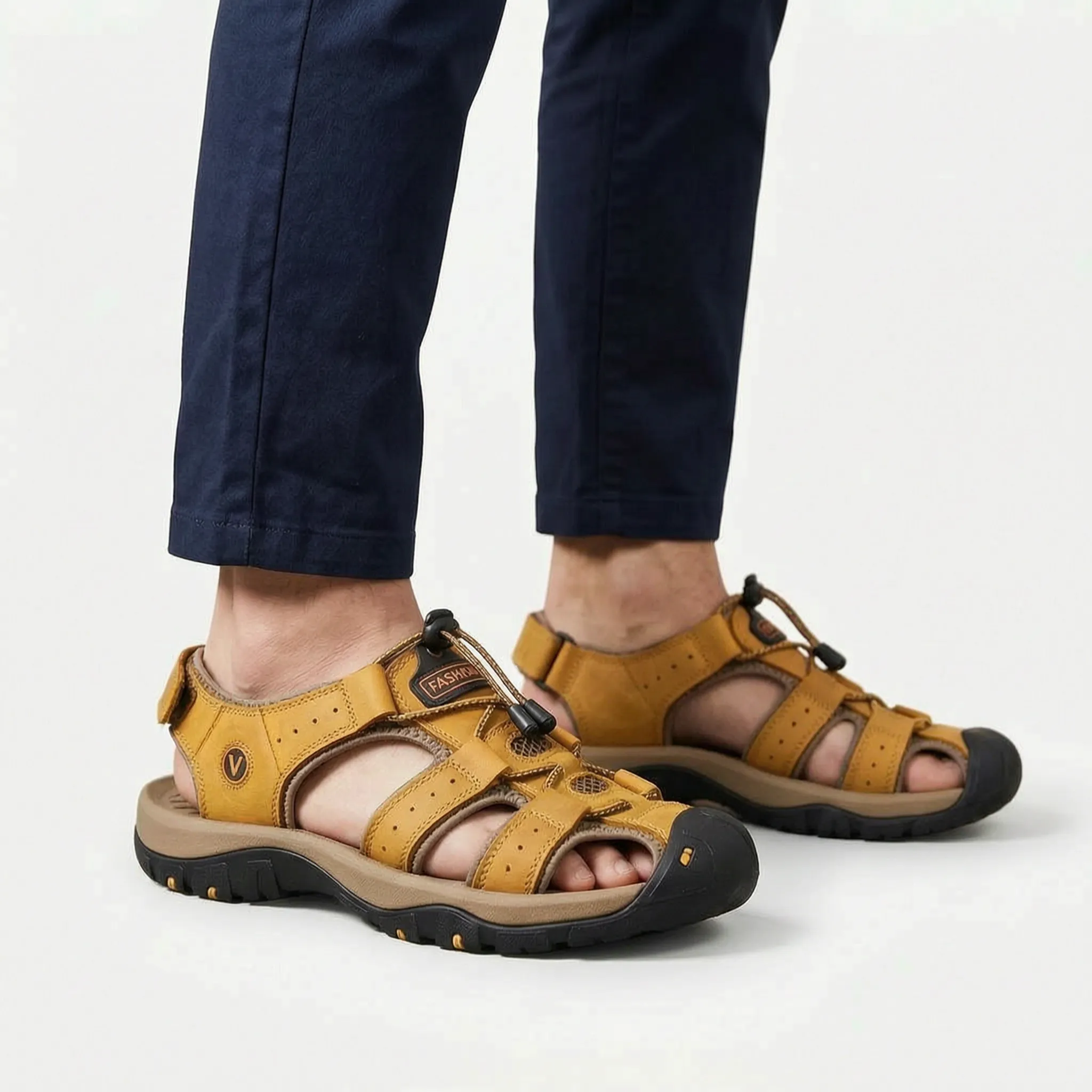 Valerest™ -  Closed-Toe Walking Sandals -  Exploring Uneven Trails