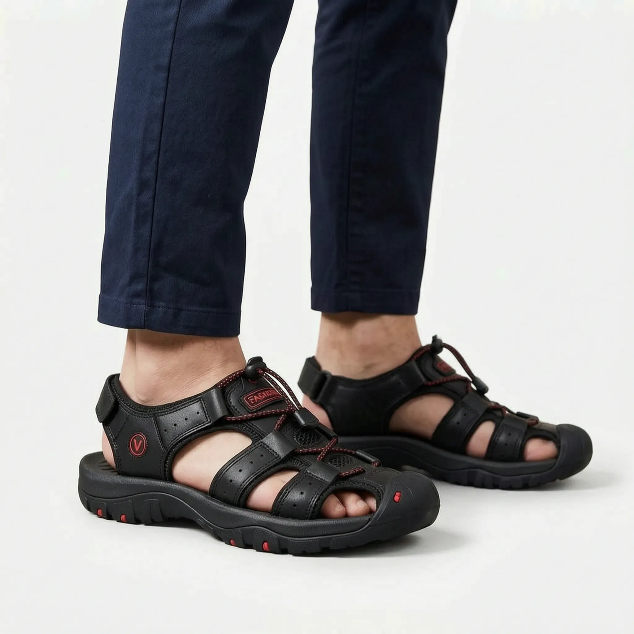 Valerest™ -  Closed-Toe Walking Sandals -  Exploring Uneven Trails