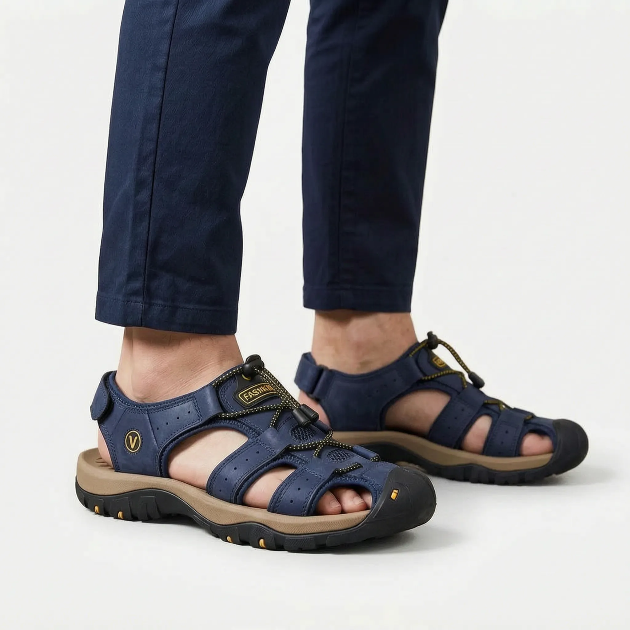 Valerest™ -  Closed-Toe Walking Sandals -  Exploring Uneven Trails
