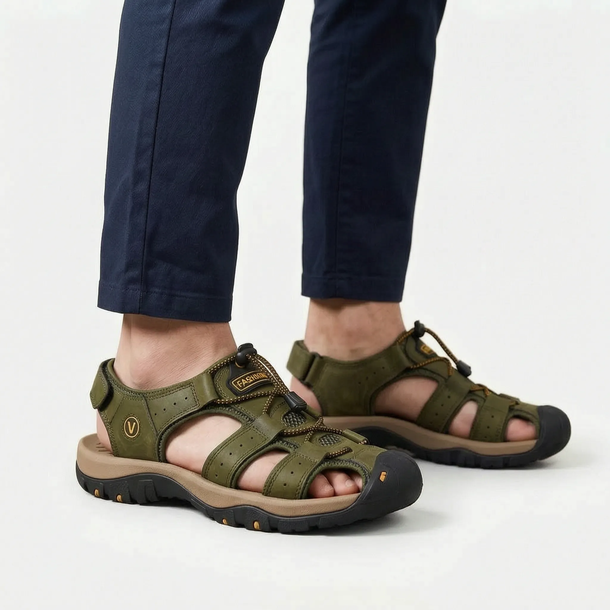 Valerest™ -  Closed-Toe Walking Sandals -  Exploring Uneven Trails