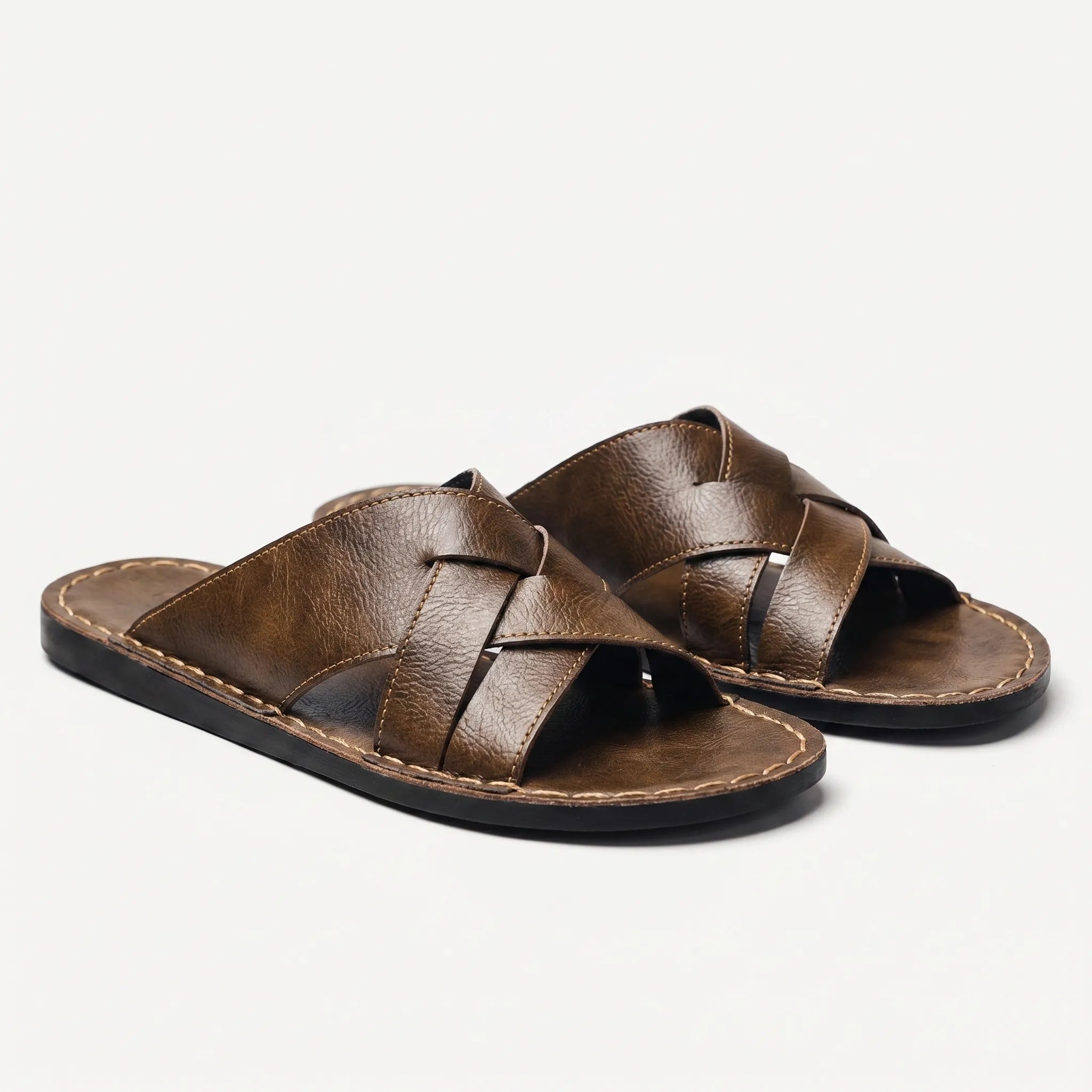 Valeris™ -  Woven Strap Slide Sandal -  Casual Summer Walks