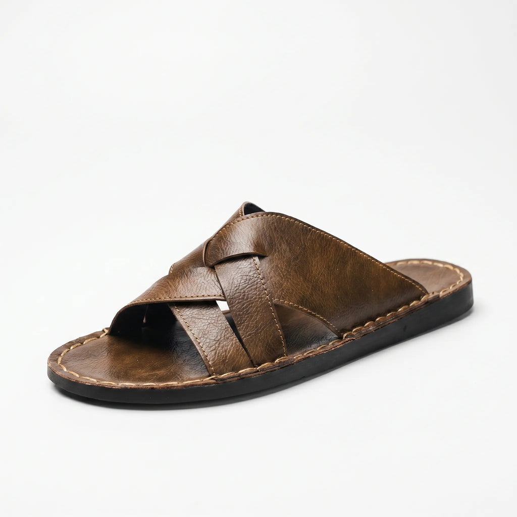 Valeris™ -  Woven Strap Slide Sandal -  Casual Summer Walks