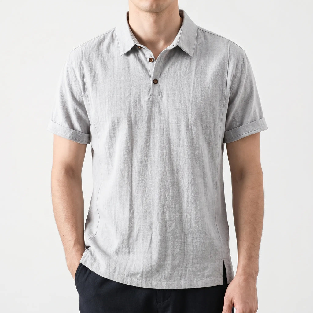 Vandrex™ -  Short Sleeve Casual Polo Shirt -  Smart Casual Dressing