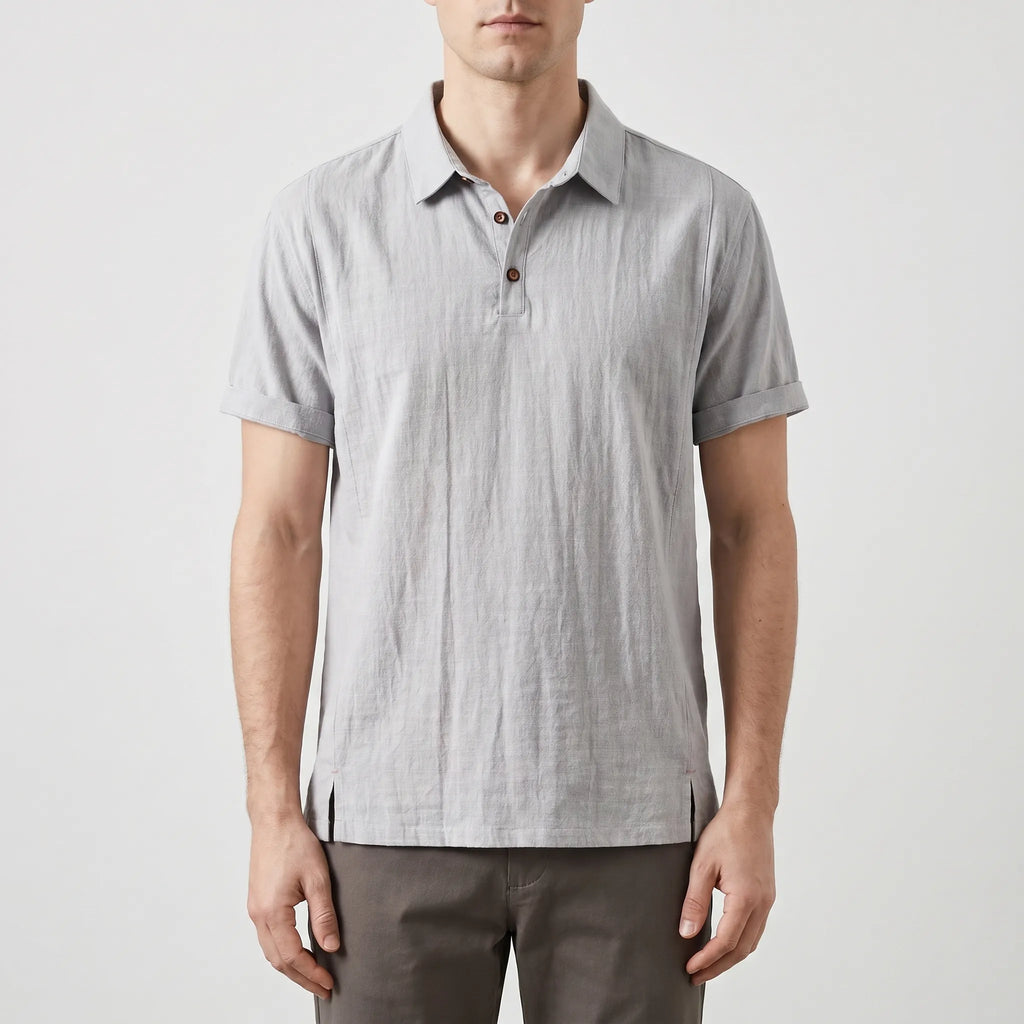 Vandrex™ -  Short Sleeve Casual Polo Shirt -  Smart Casual Dressing