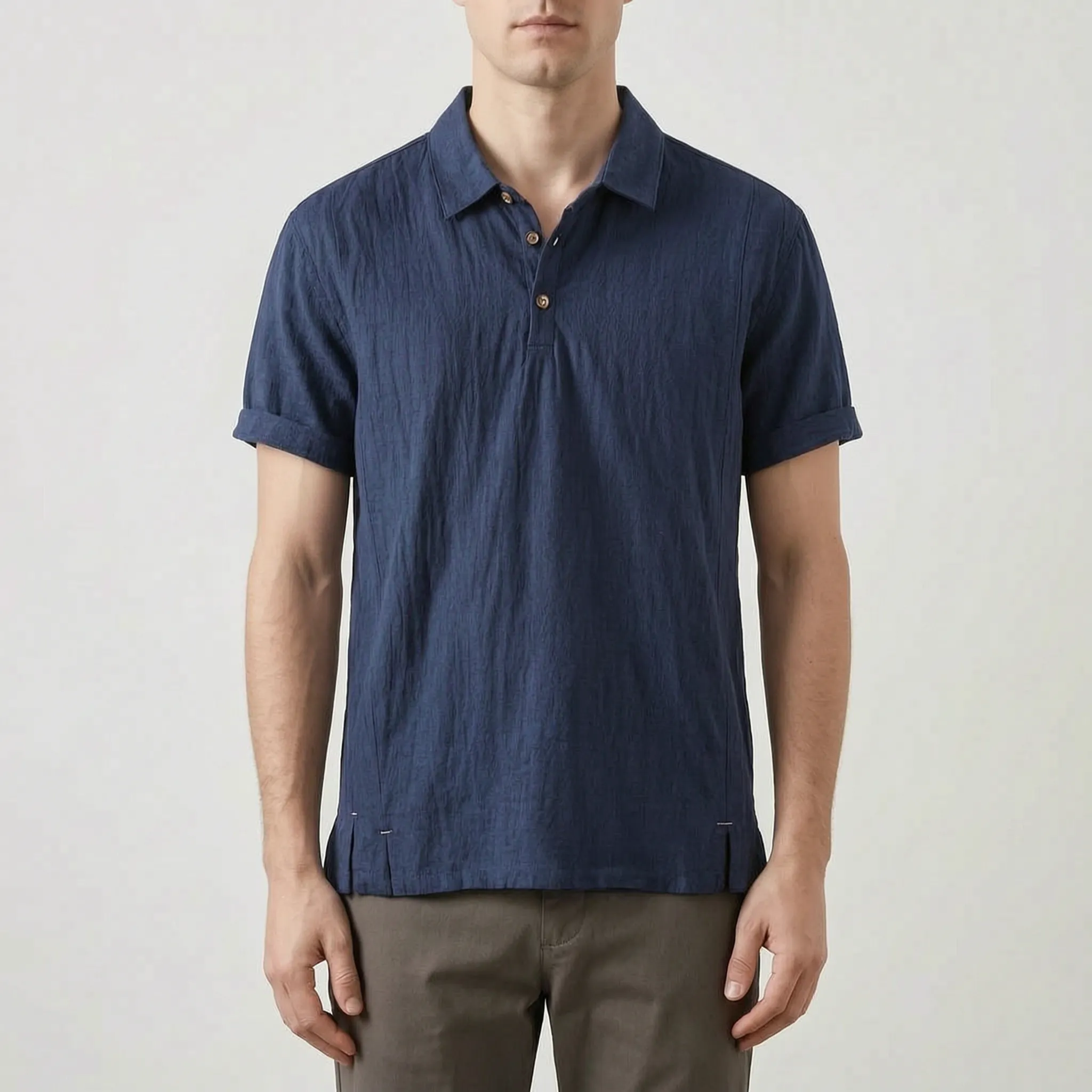 Vandrex™ -  Short Sleeve Casual Polo Shirt -  Smart Casual Dressing