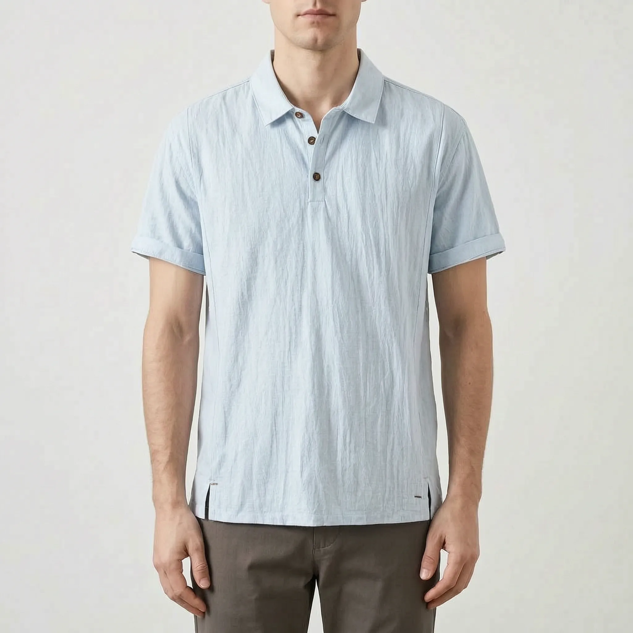 Vandrex™ -  Short Sleeve Casual Polo Shirt -  Smart Casual Dressing
