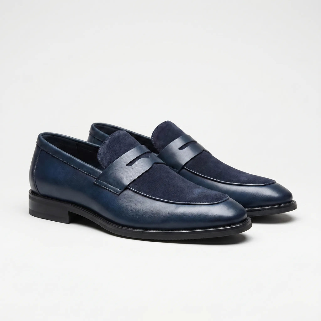 Vantier™ -  Slip-On Penny Loafers -  Smart-Casual Dressing