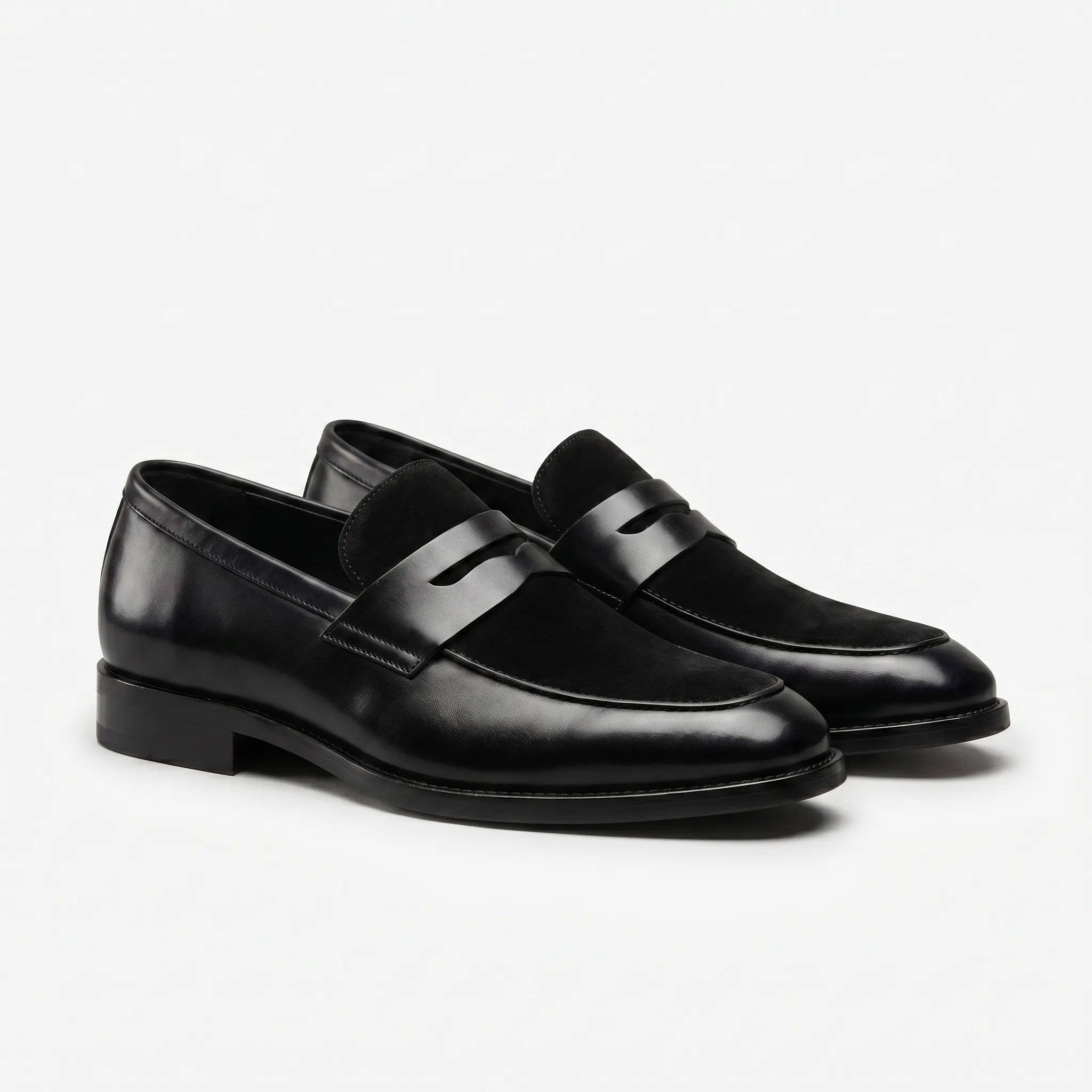 Vantier™ -  Slip-On Penny Loafers -  Smart-Casual Dressing