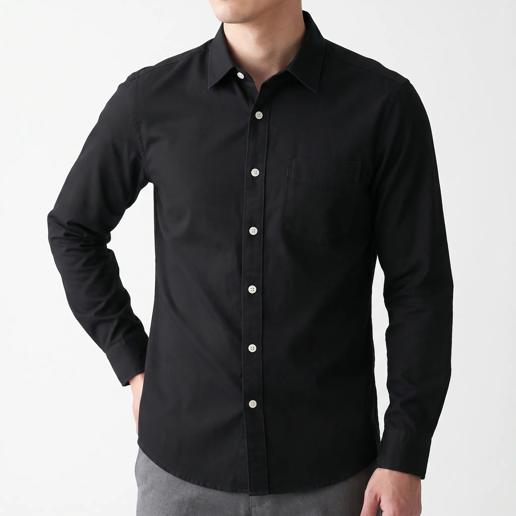 Vanton™ -  Men's Long-Sleeve Shirt -  Office Styling