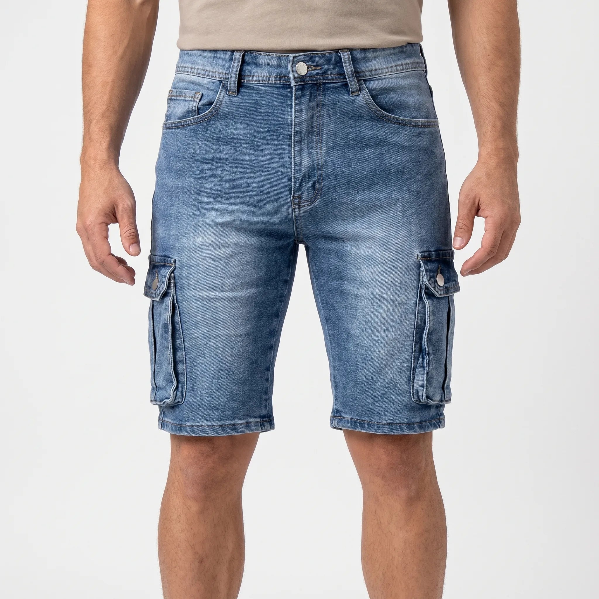 Vantos™ -  Men's Stretch Cargo Shorts -  Carrying Daily Essentials