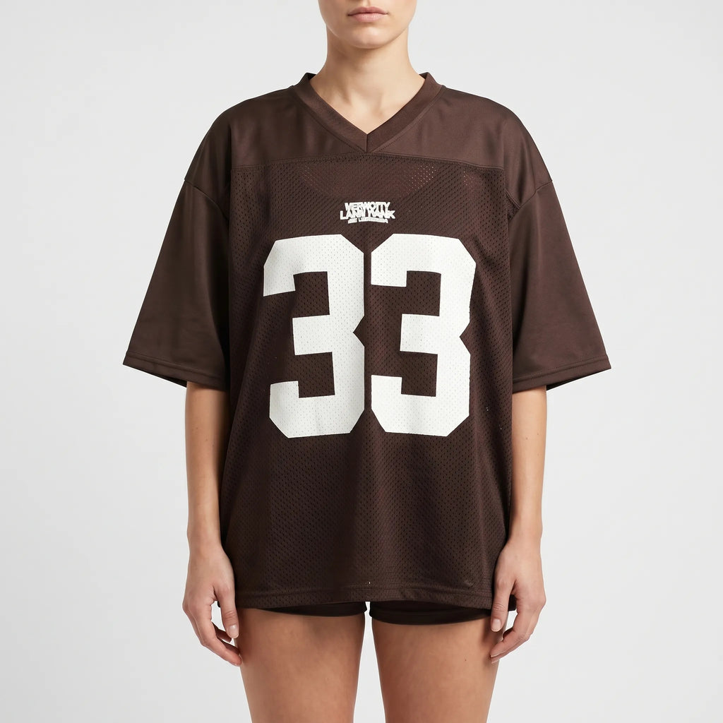 Varsen™ -  Oversized Football Jersey -  Casual Weekend Wear