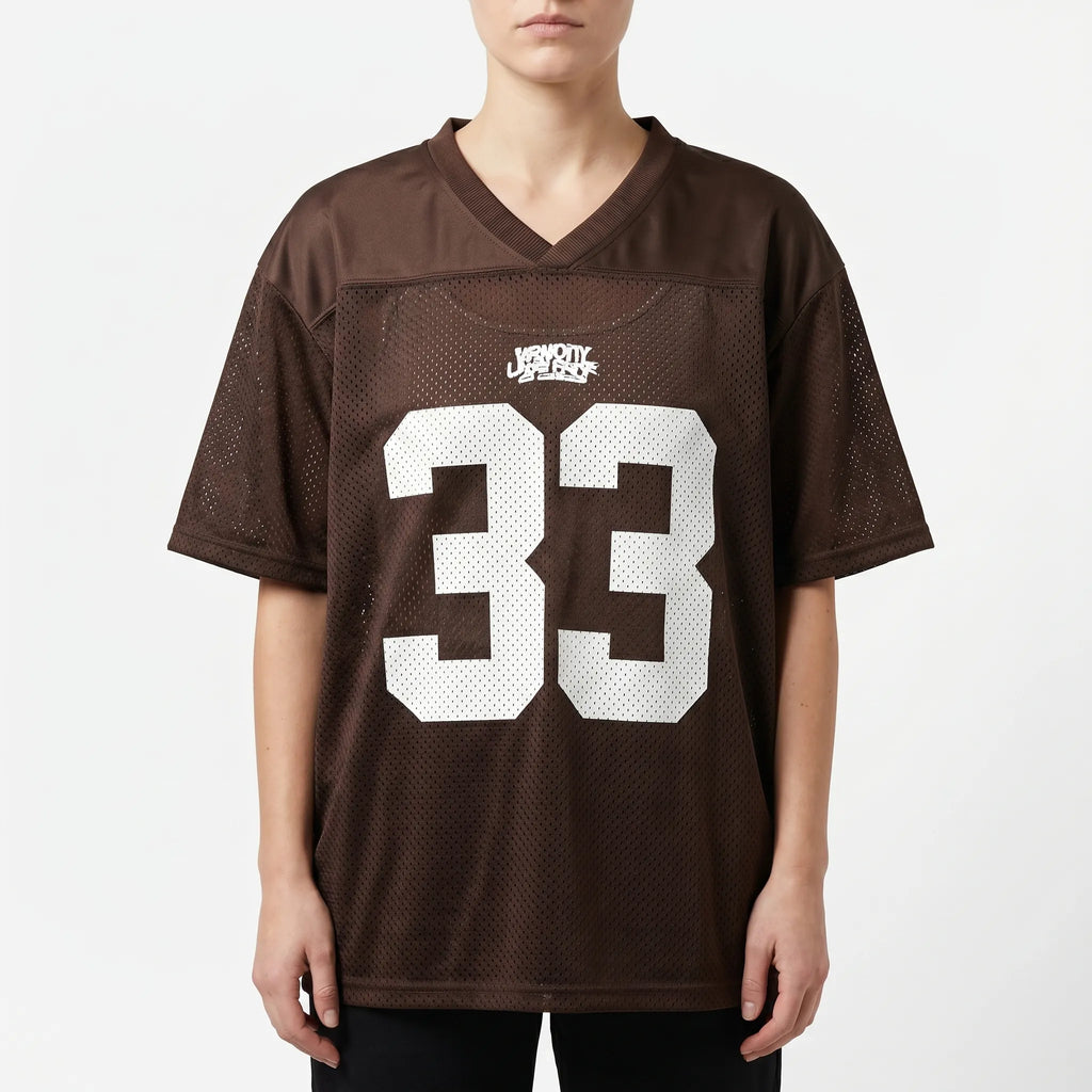 Varsen™ -  Oversized Football Jersey -  Casual Weekend Wear