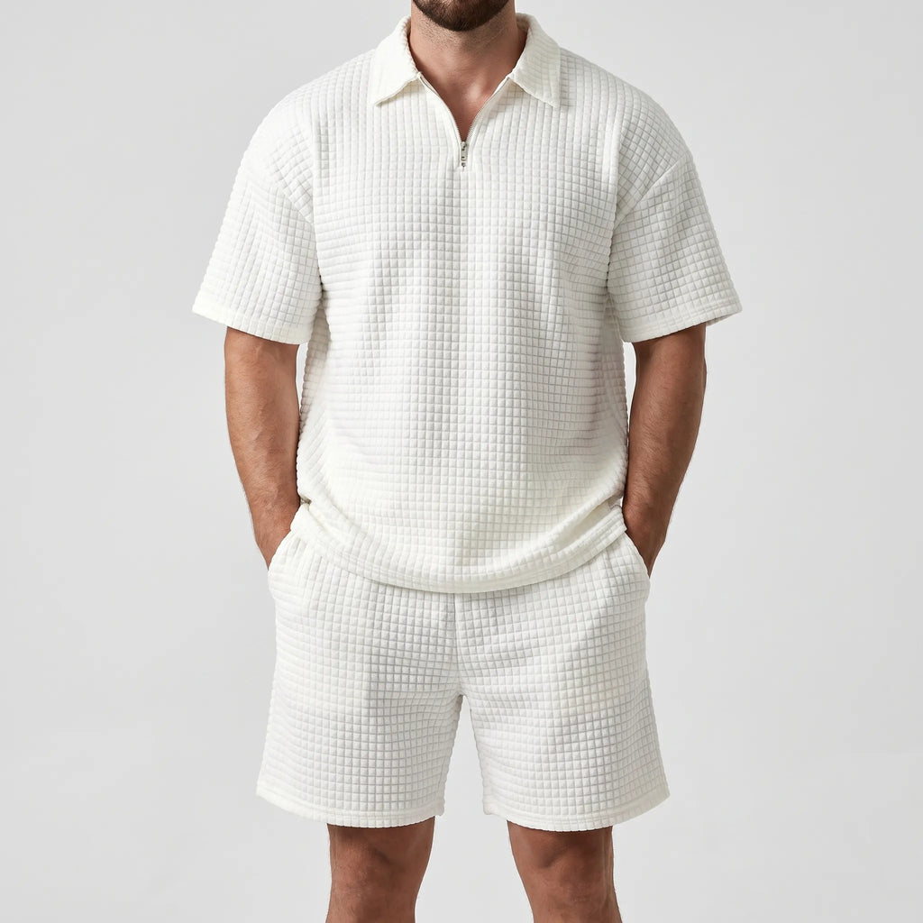 Vayano™ -  Textured Summer Co-Ord Set -  Lounging At Home