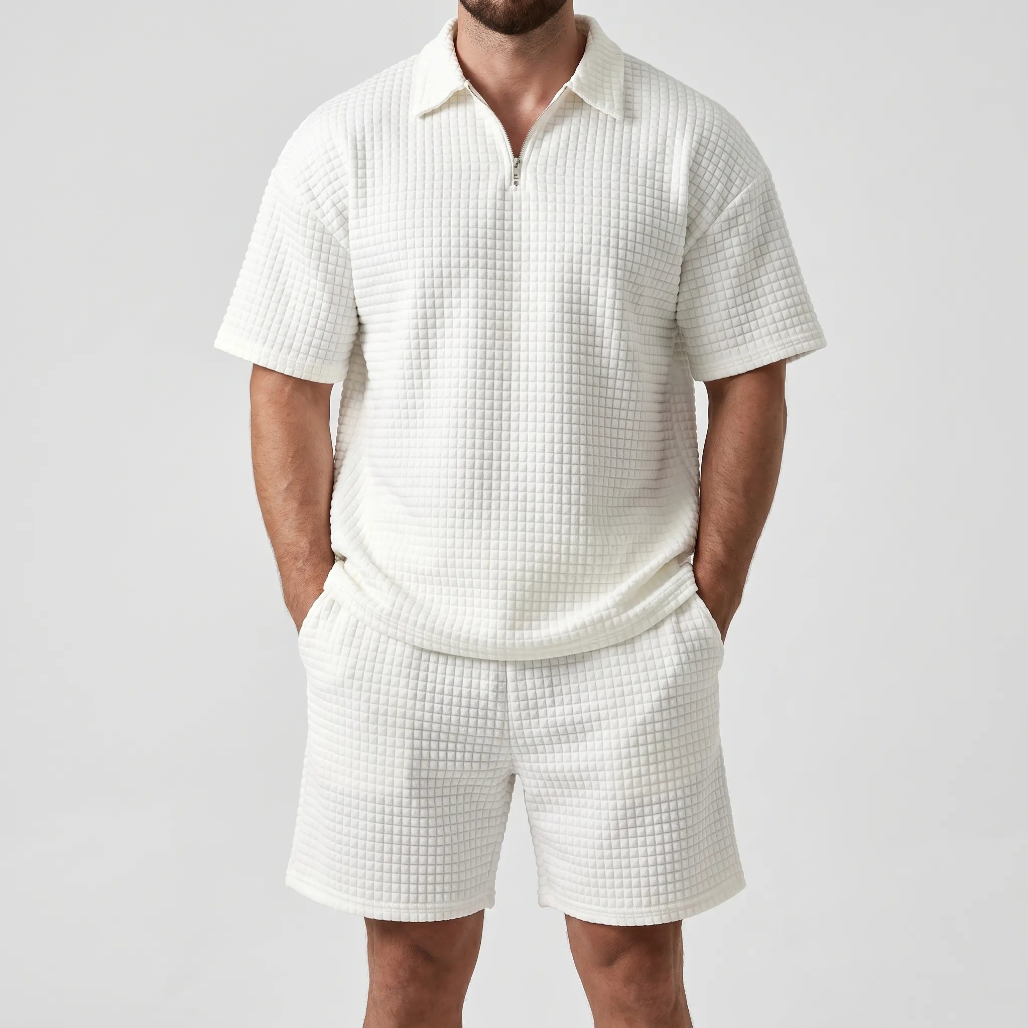 Vayano™ -  Textured Summer Co-Ord Set -  Lounging At Home