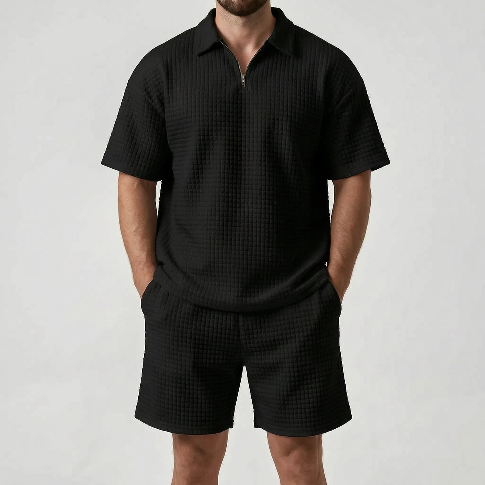 Vayano™ -  Textured Summer Co-Ord Set -  Lounging At Home