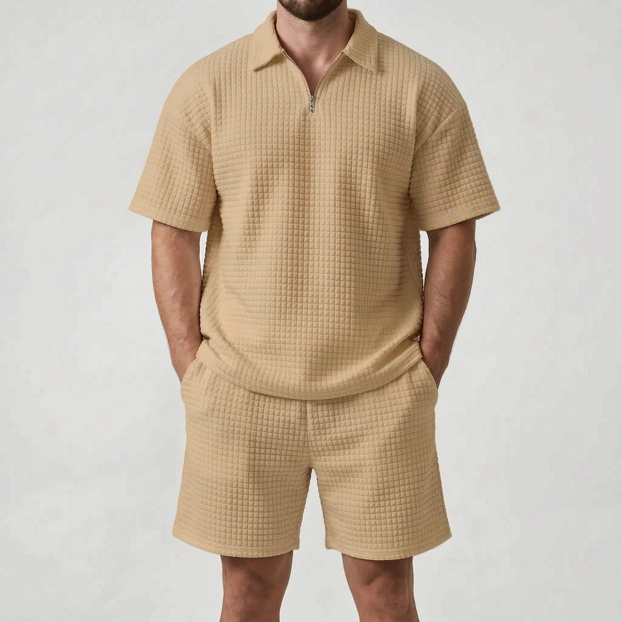 Vayano™ -  Textured Summer Co-Ord Set -  Lounging At Home