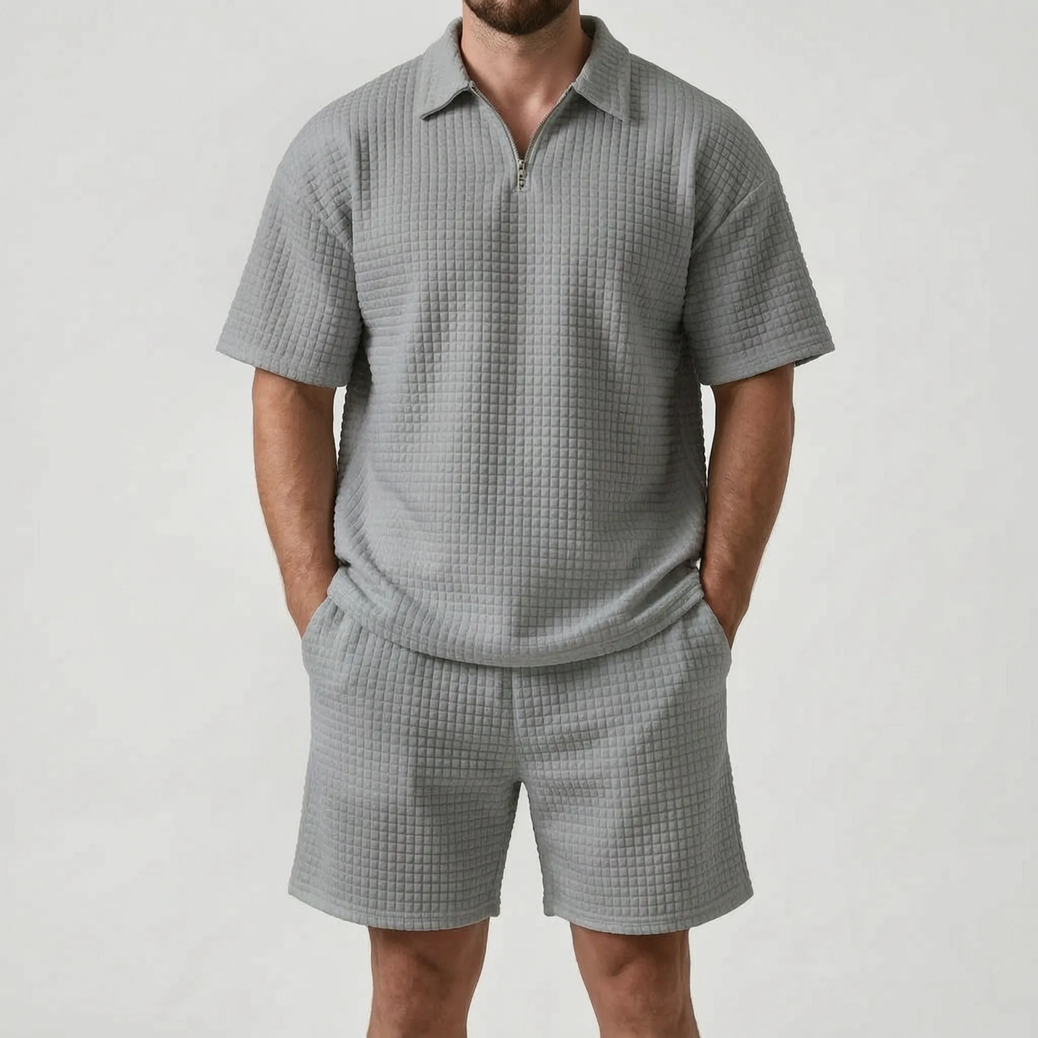 Vayano™ -  Textured Summer Co-Ord Set -  Lounging At Home