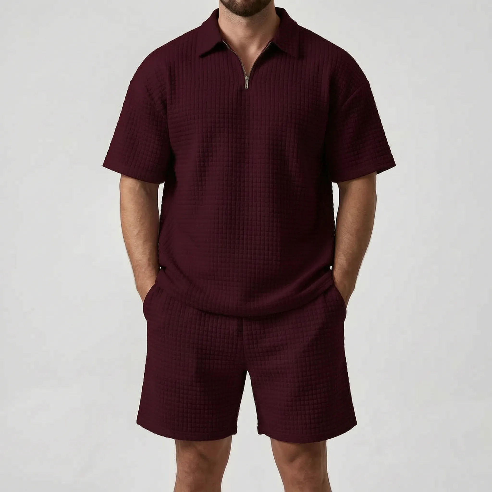 Vayano™ -  Textured Summer Co-Ord Set -  Lounging At Home