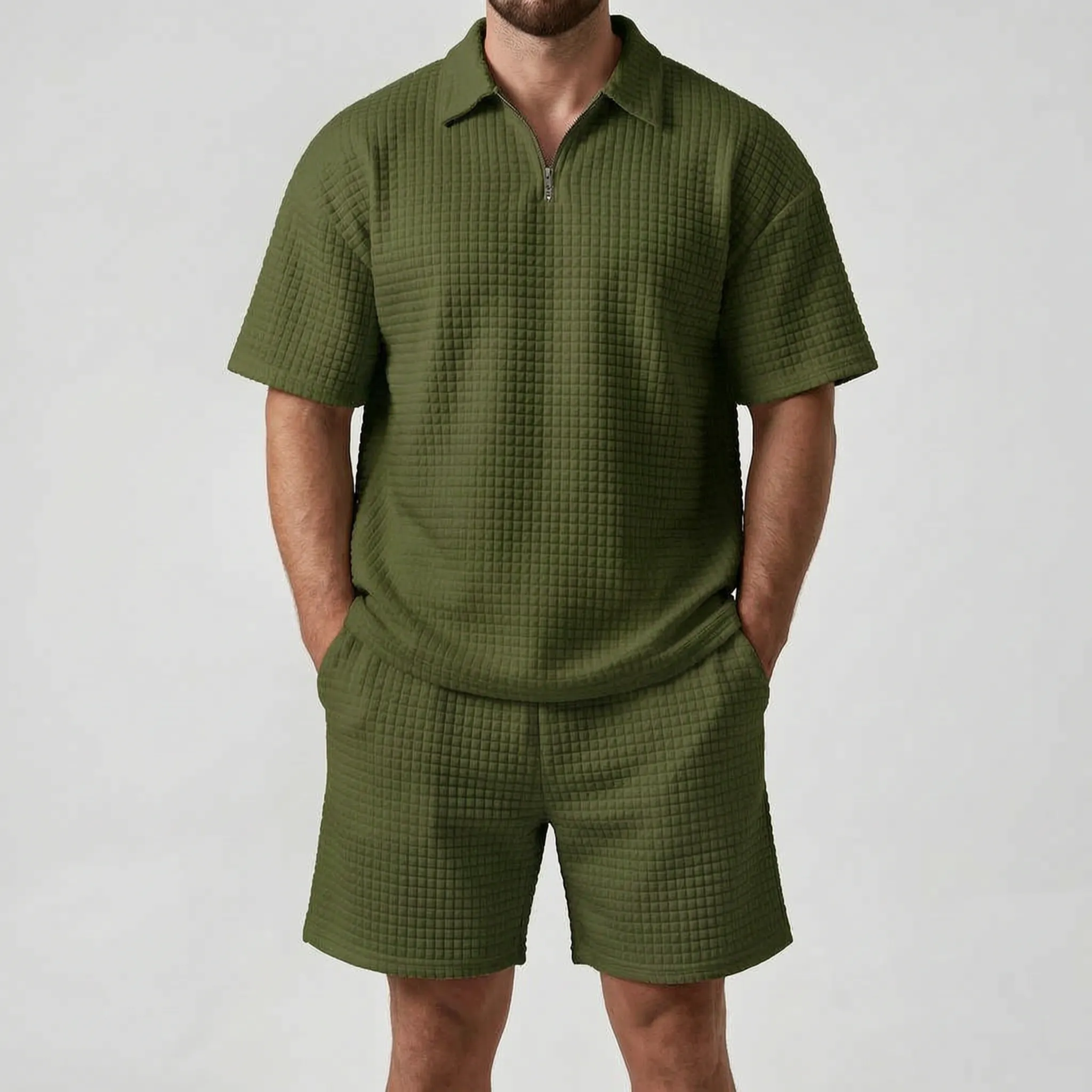 Vayano™ -  Textured Summer Co-Ord Set -  Lounging At Home