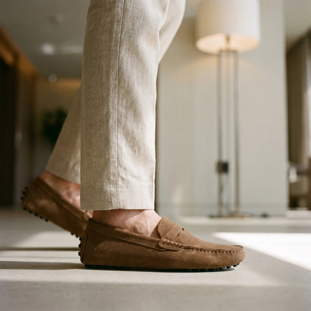 Velato™ -  Classic Men's Penny Loafer -  Smart Casual Dressing