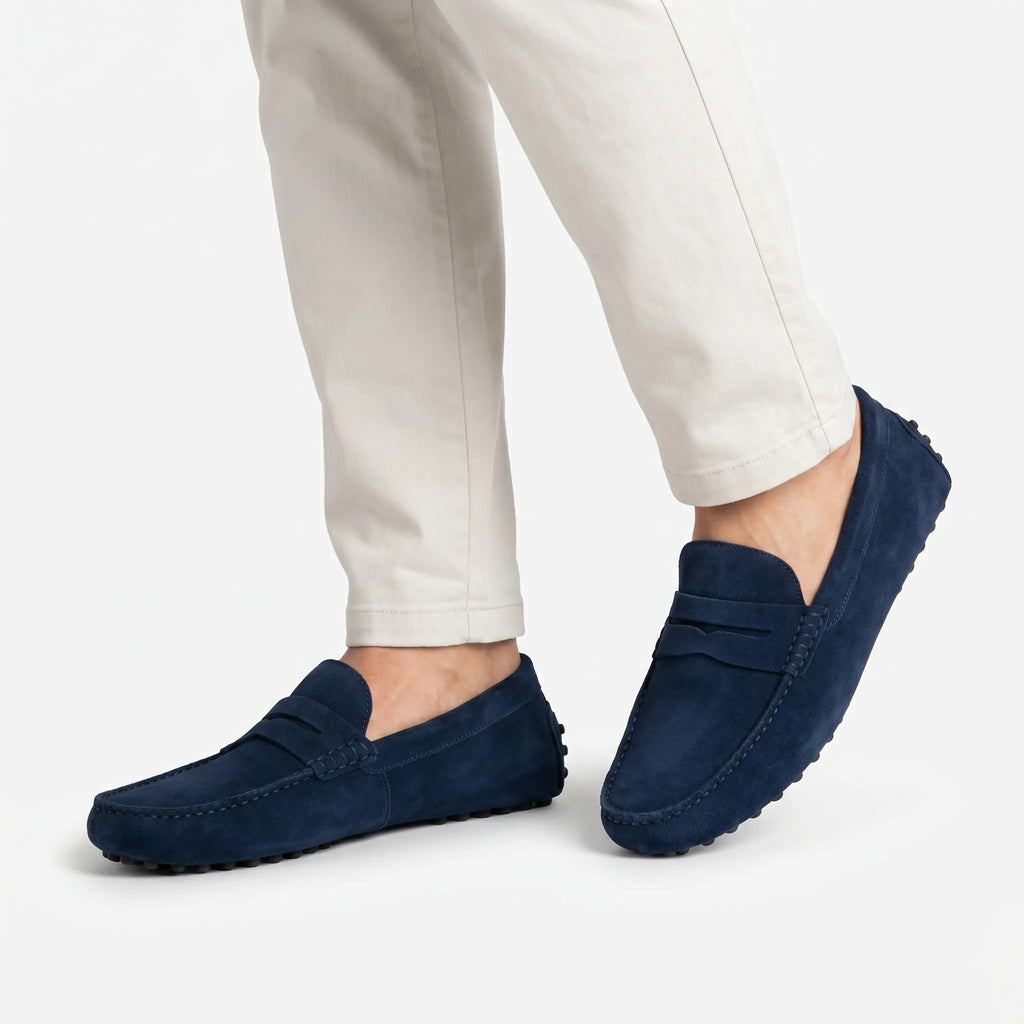 Velato™ -  Classic Men's Penny Loafer -  Smart Casual Dressing