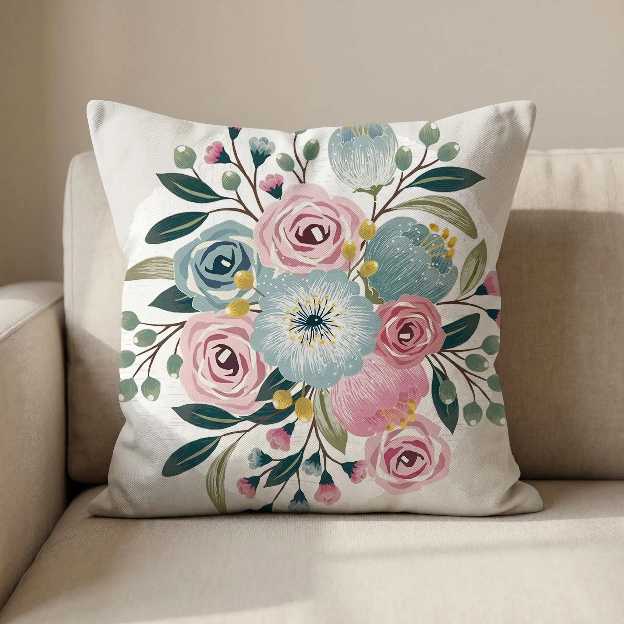 Veldan™ -  Square Decorative Cushion -  Sofa Styling