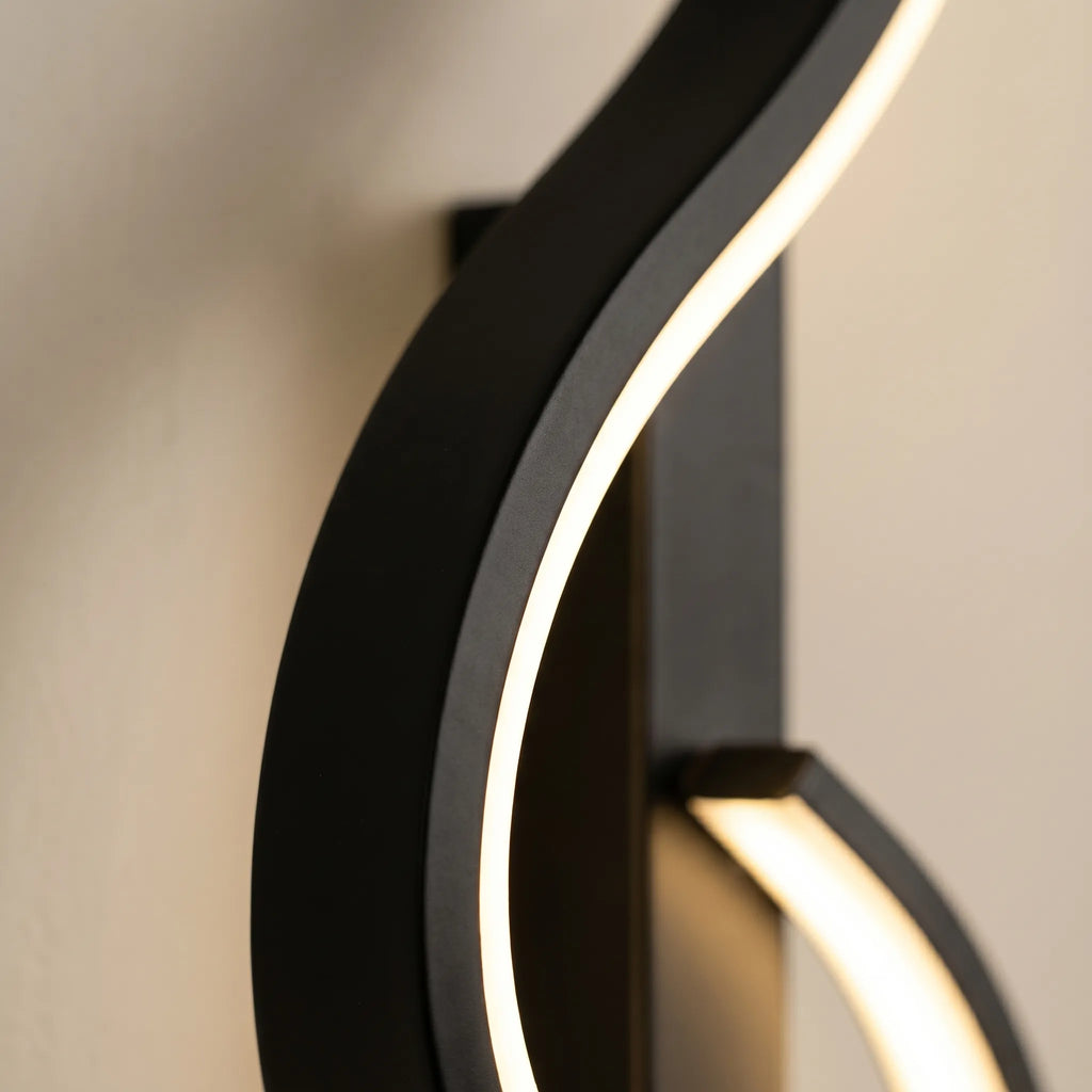 Veliant™ -  Modern Curved Wall Lamp -  Ambient Room Lighting