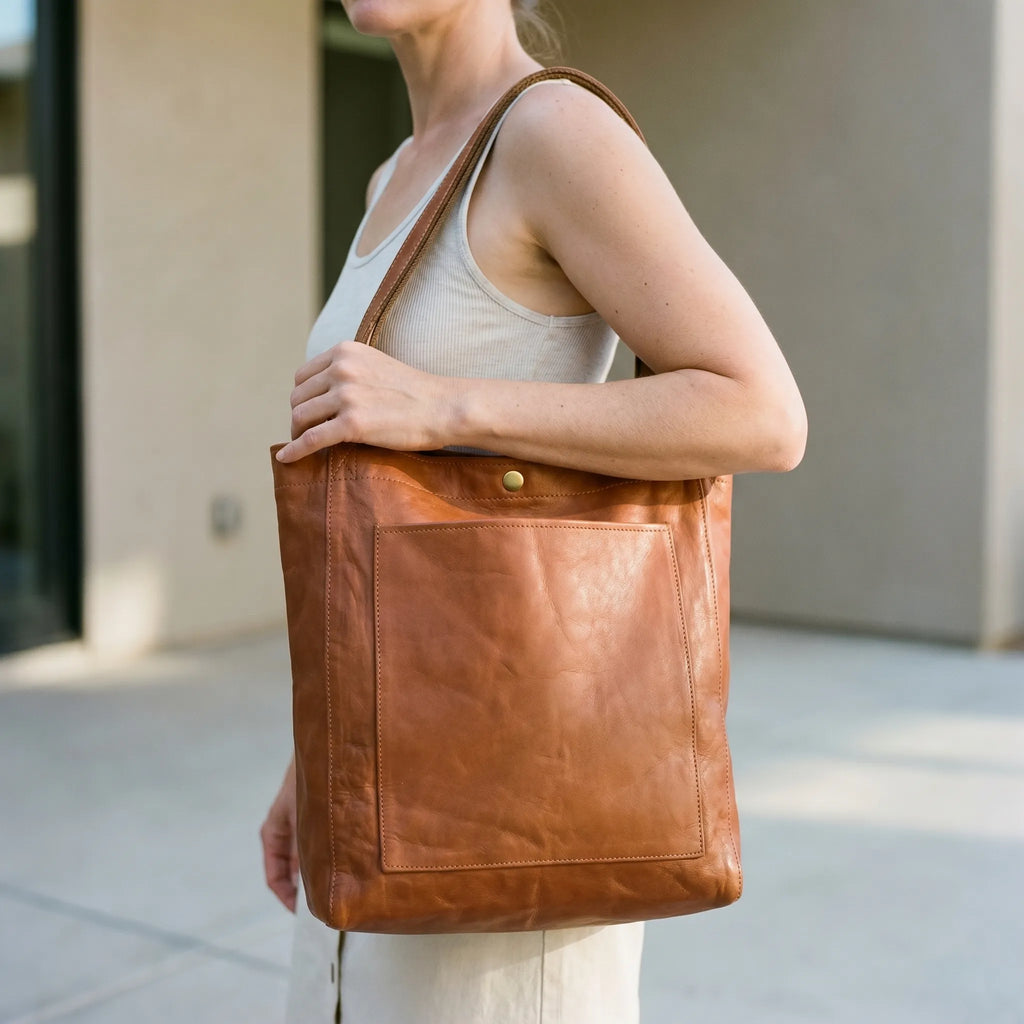Vellari™ -  Large Shoulder Tote -  Carrying Daily Essentials