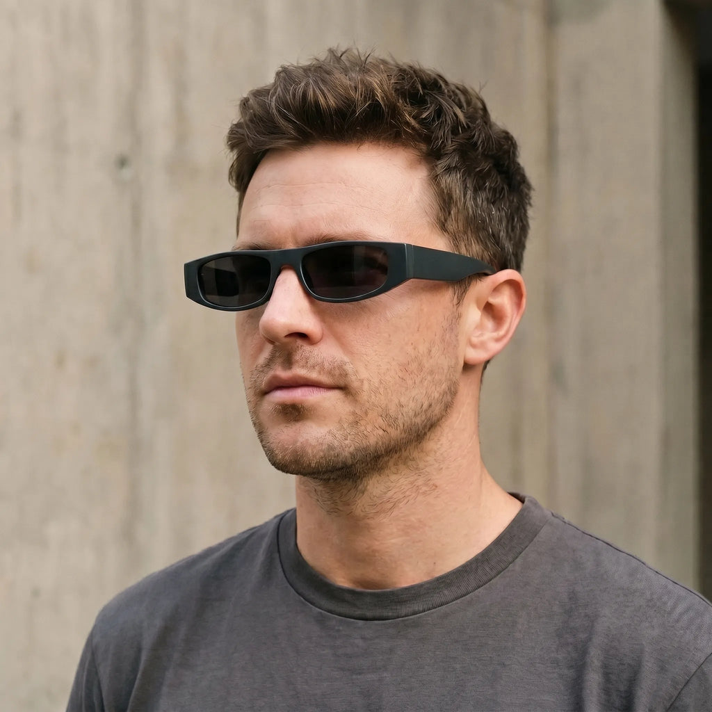 Vellox™ -  Narrow Rectangular Sunglasses -  Urban Exploration