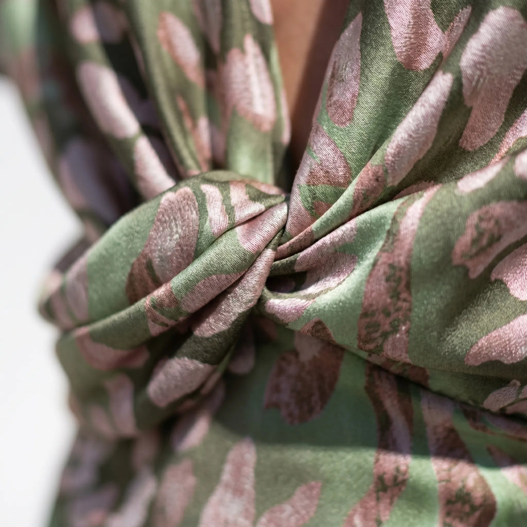 Veloria™ -  Printed Maxi Dress -  Evening Events