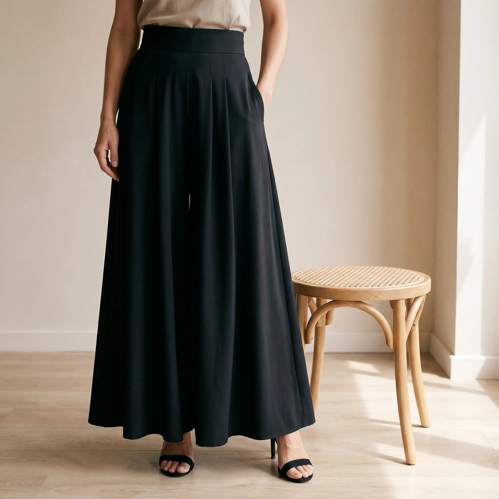 Velorina™ -  High-Waisted A-Line Skirt -  Smart-Casual Office Wear