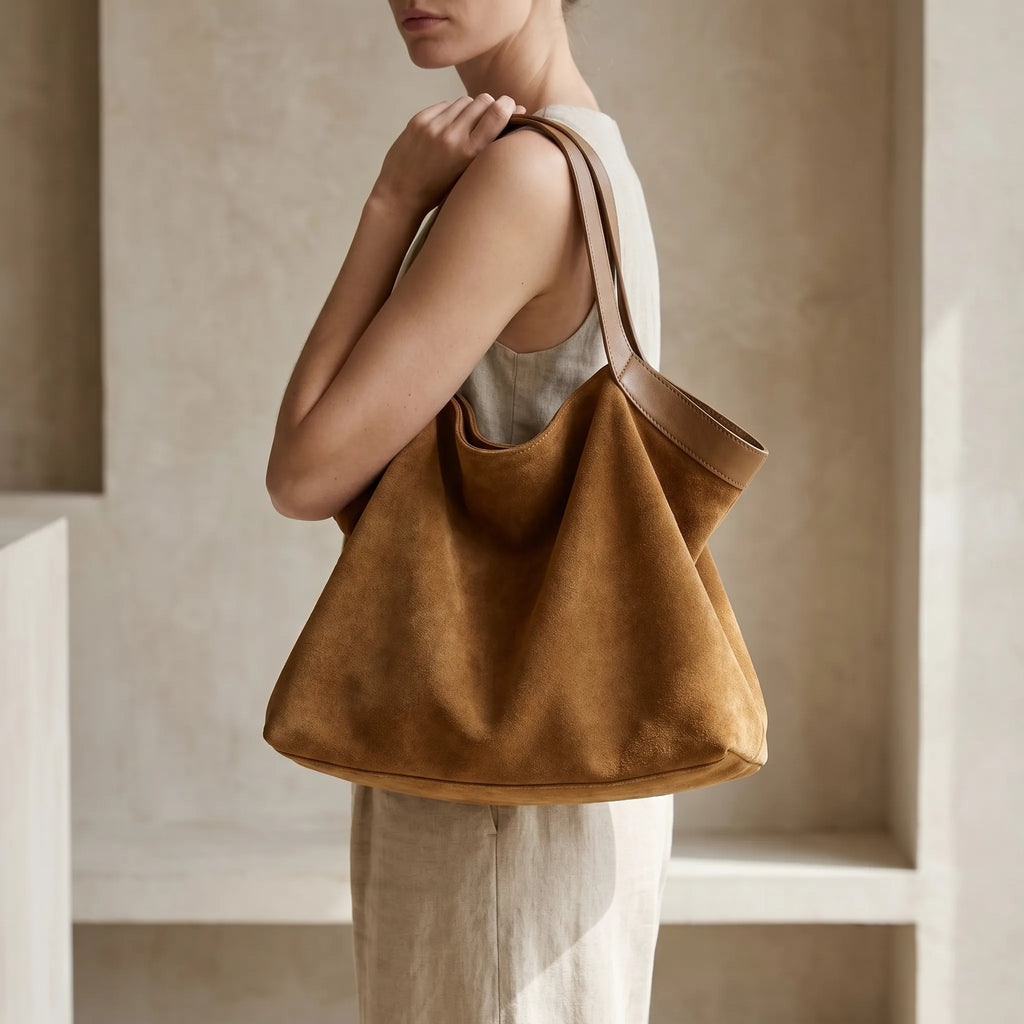 Velsura™ -  Slouchy Shoulder Tote -  Daily Commuting