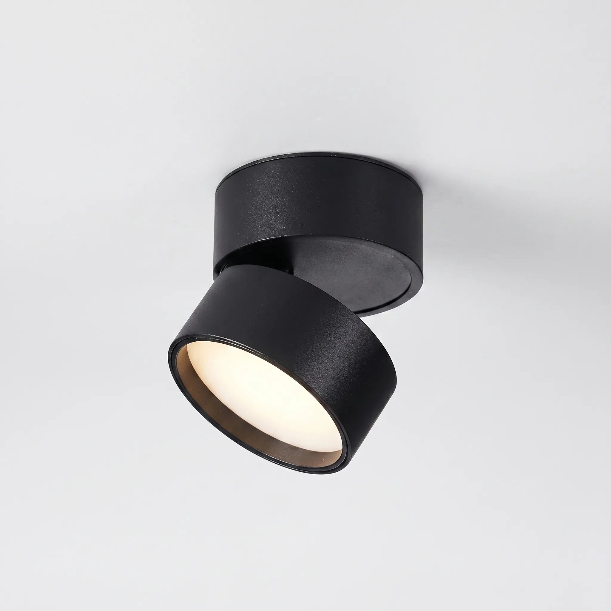 Veltix™ -  Cylindrical Surface Mounted Ceiling Downlight -  Illuminating Dark Hallways