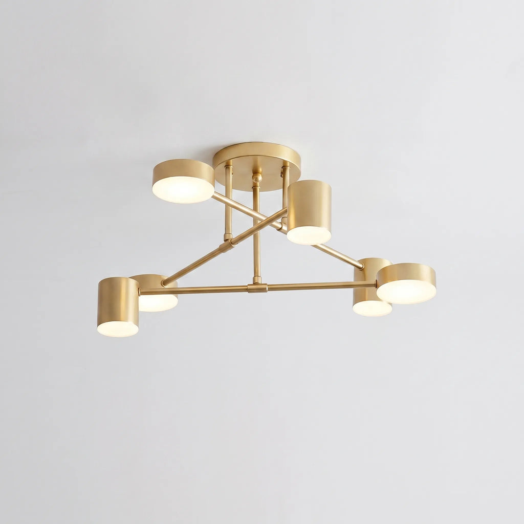 Veltra™ -  Modern Geometric Ceiling Fixture -  Lighting Living Areas